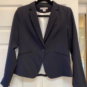 Navy blue blazer
